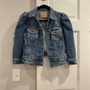 Retrofete Ada Puff-Sleeve Denim Jacket